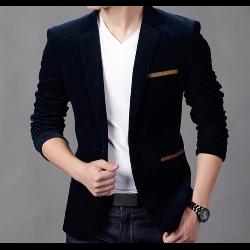 Hot new men’s casual slim suit